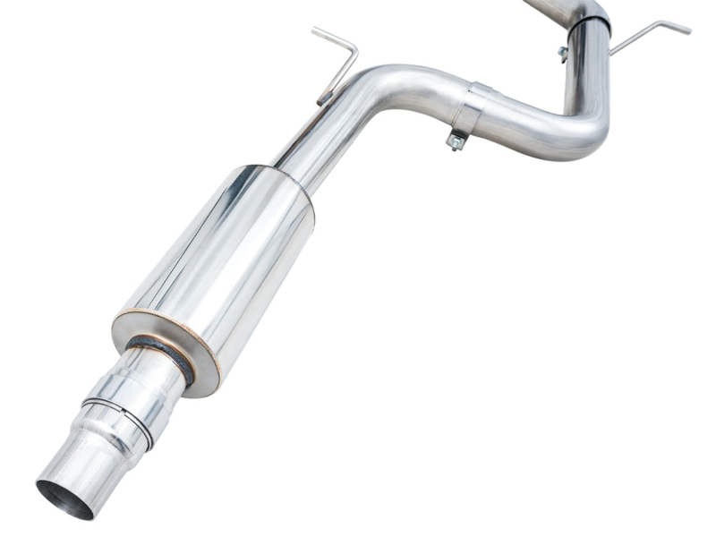 Volkswagen GTI Performance Exhaust - AWE Tuning - Cat-Back Track Edition - Chrome Silver - `22-`27